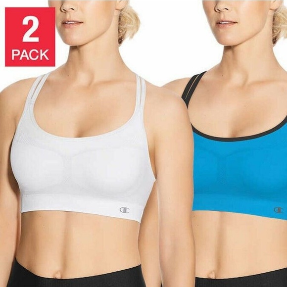 Champion Other - Seamless Bra Champion 2 PK white/Blue